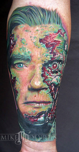 Mike DeVries - Terminator Tattoo